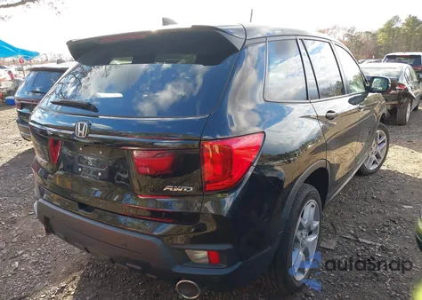 2024 Honda Passport Awd Ex-L z USA, uszkodzony, nr VIN 5FNYF8H54RB012988